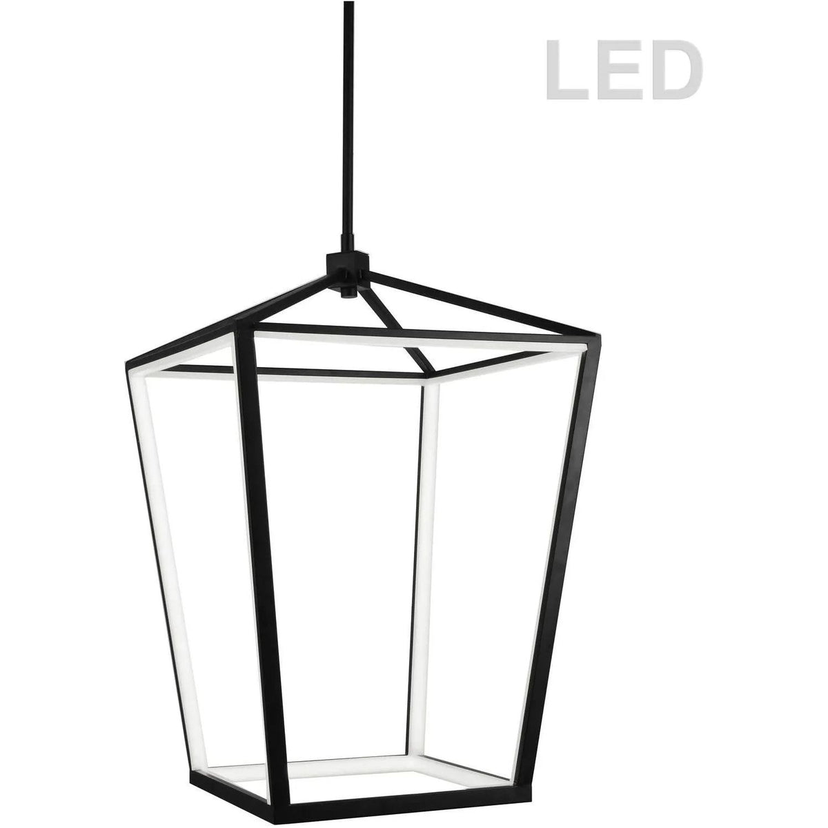 Dainolite - Cage LED Pendant - CAG-2664C-MB | Montreal Lighting & Hardware