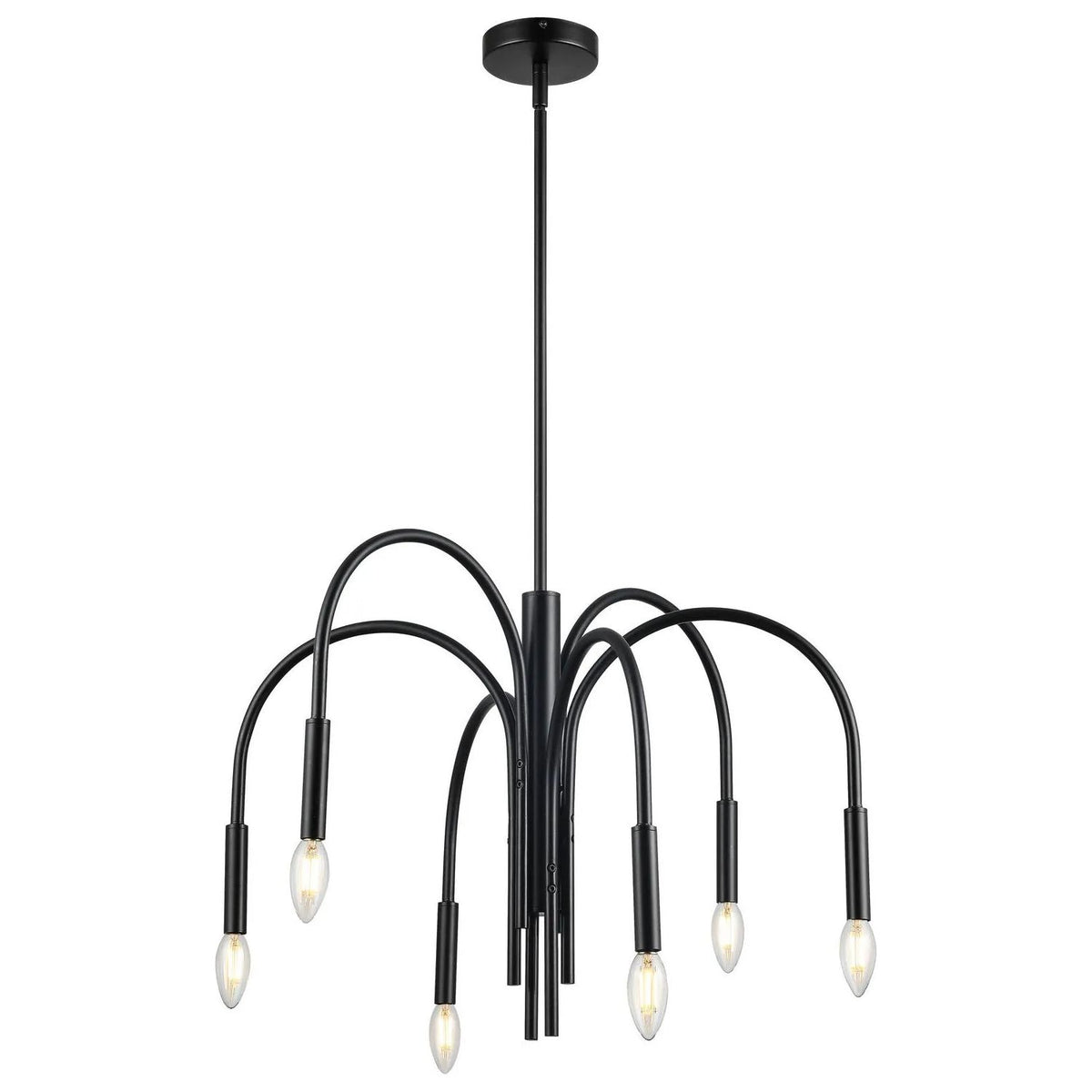 Dainolite - Callway Chandelier - CLY-246C-MB | Montreal Lighting & Hardware