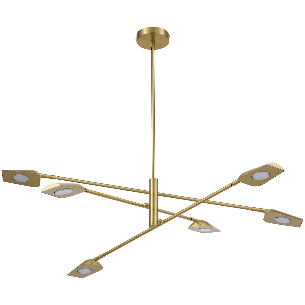 Dainolite - Cari LED Chandelier - CAR-4030LEDC-AGB | Montreal Lighting & Hardware