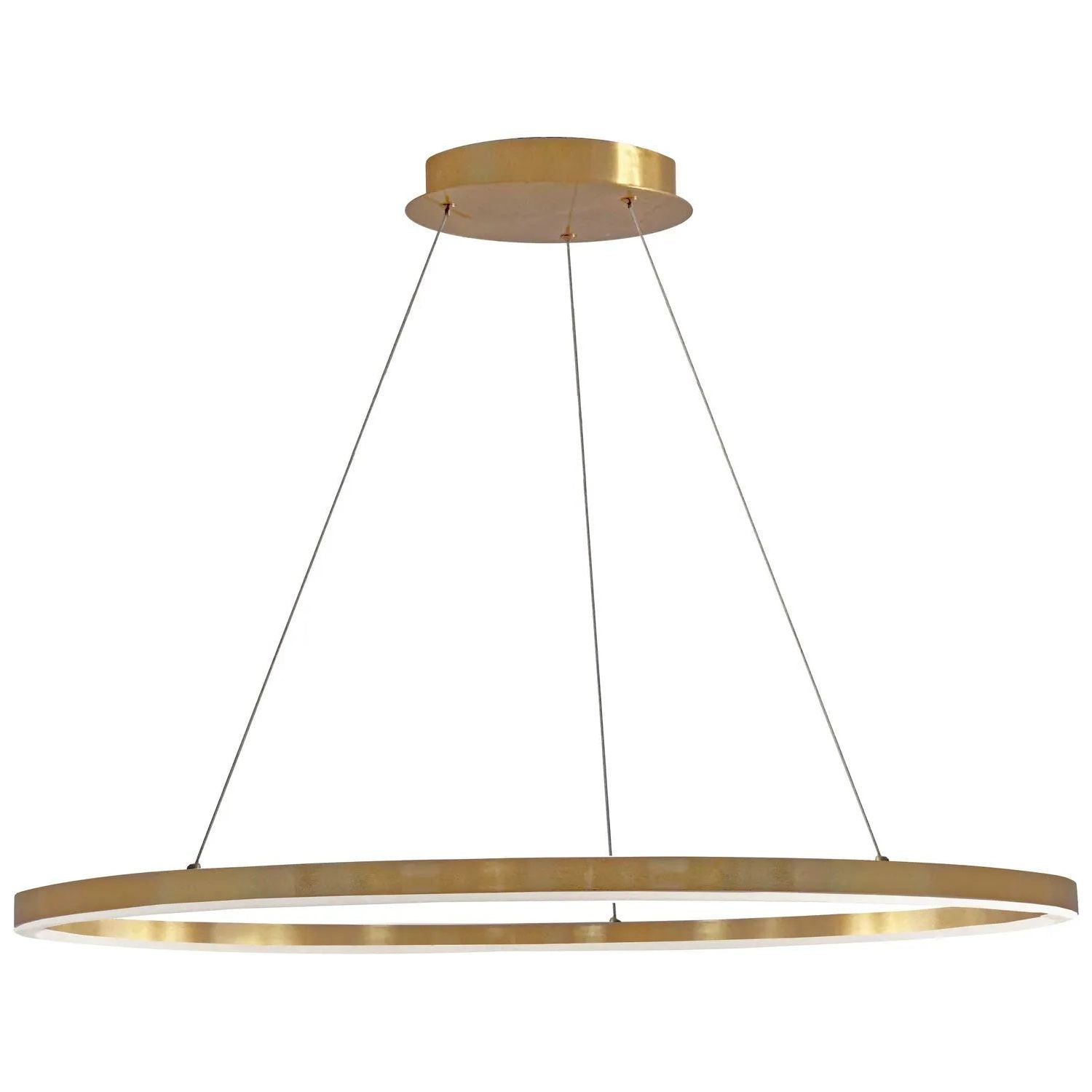 Dainolite - Circulo LED Chandelier - CIR-4463C-AGB | Montreal Lighting & Hardware