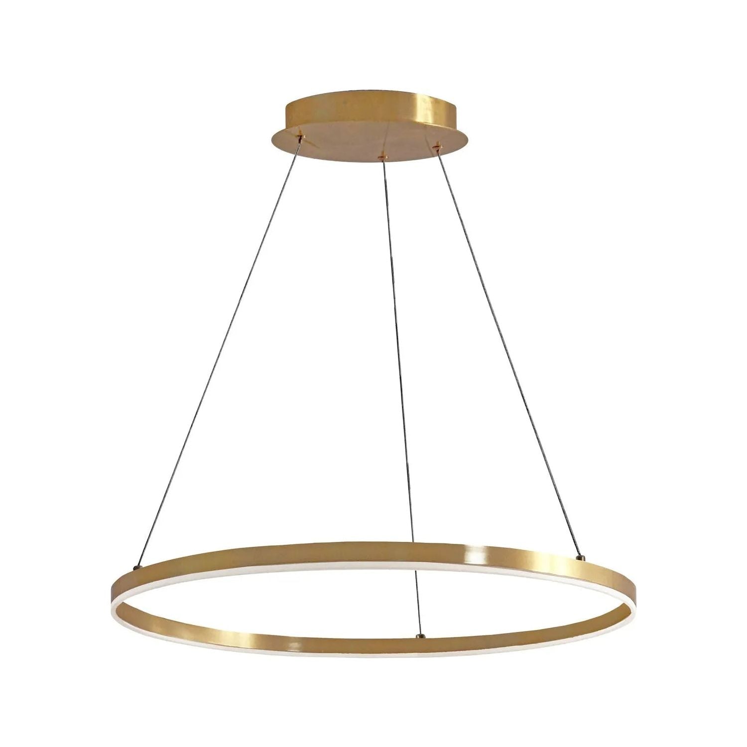 Dainolite - Circulo LED Pendant - CIR-2434C-AGB | Montreal Lighting & Hardware