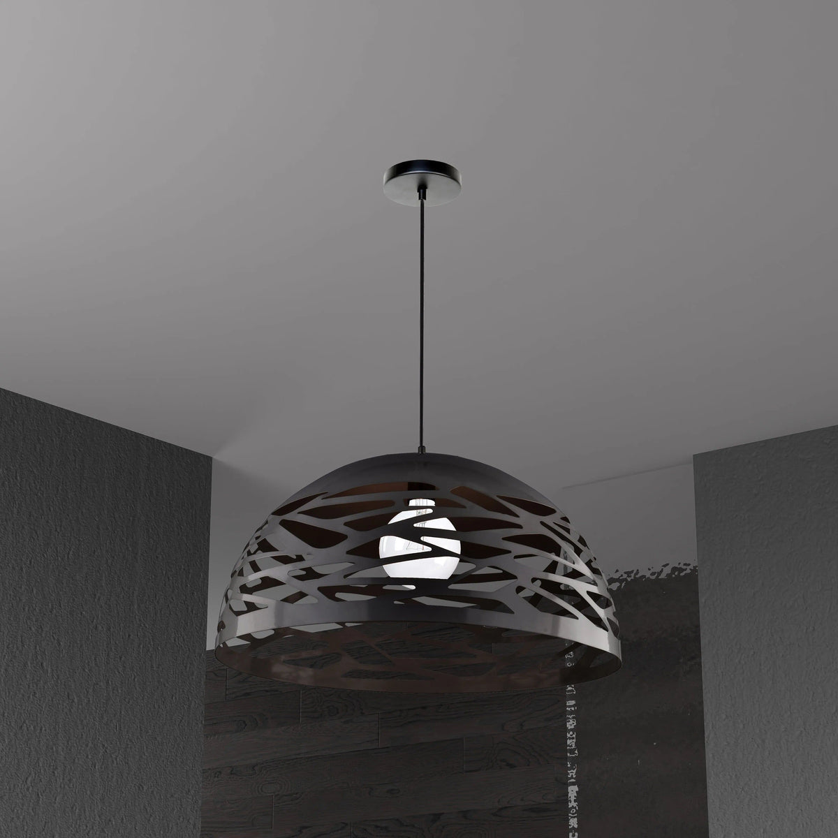 Dainolite - Coral Pendant - COR-161P-BK | Montreal Lighting & Hardware