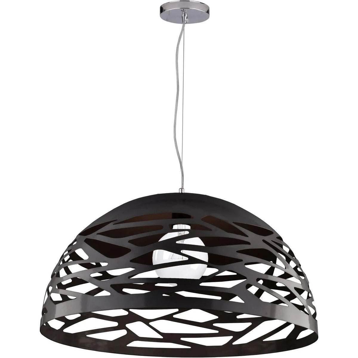 Dainolite - Coral Pendant - COR-201P-BK | Montreal Lighting & Hardware