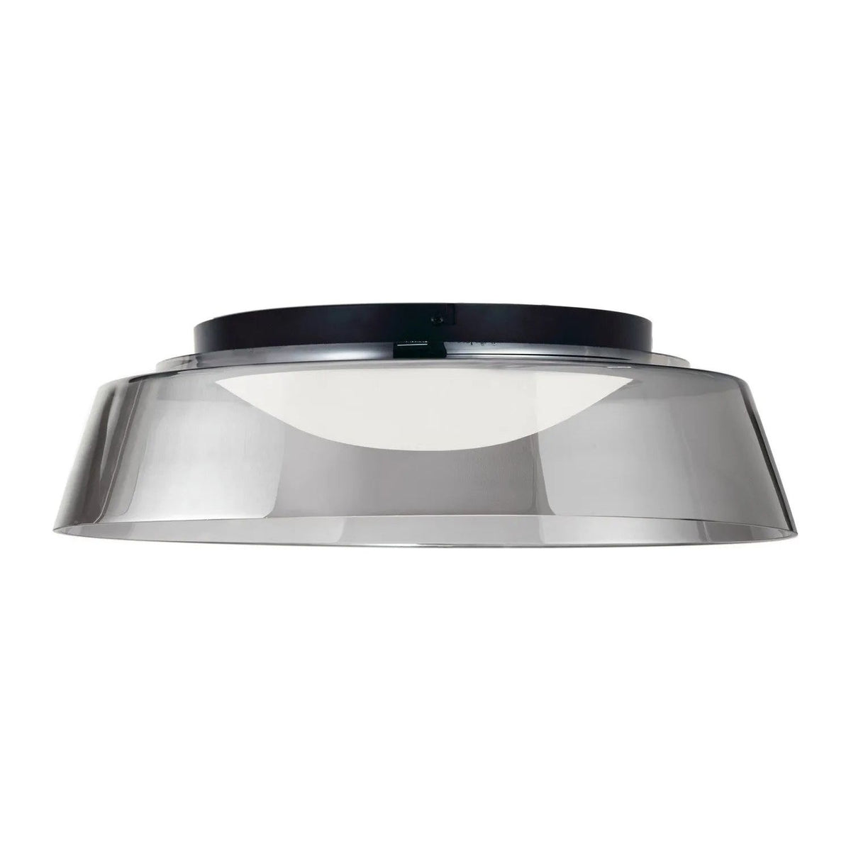 Dainolite - Crawford LED Flush Mount - 3145-LEDFH18-SM-MB | Montreal Lighting & Hardware