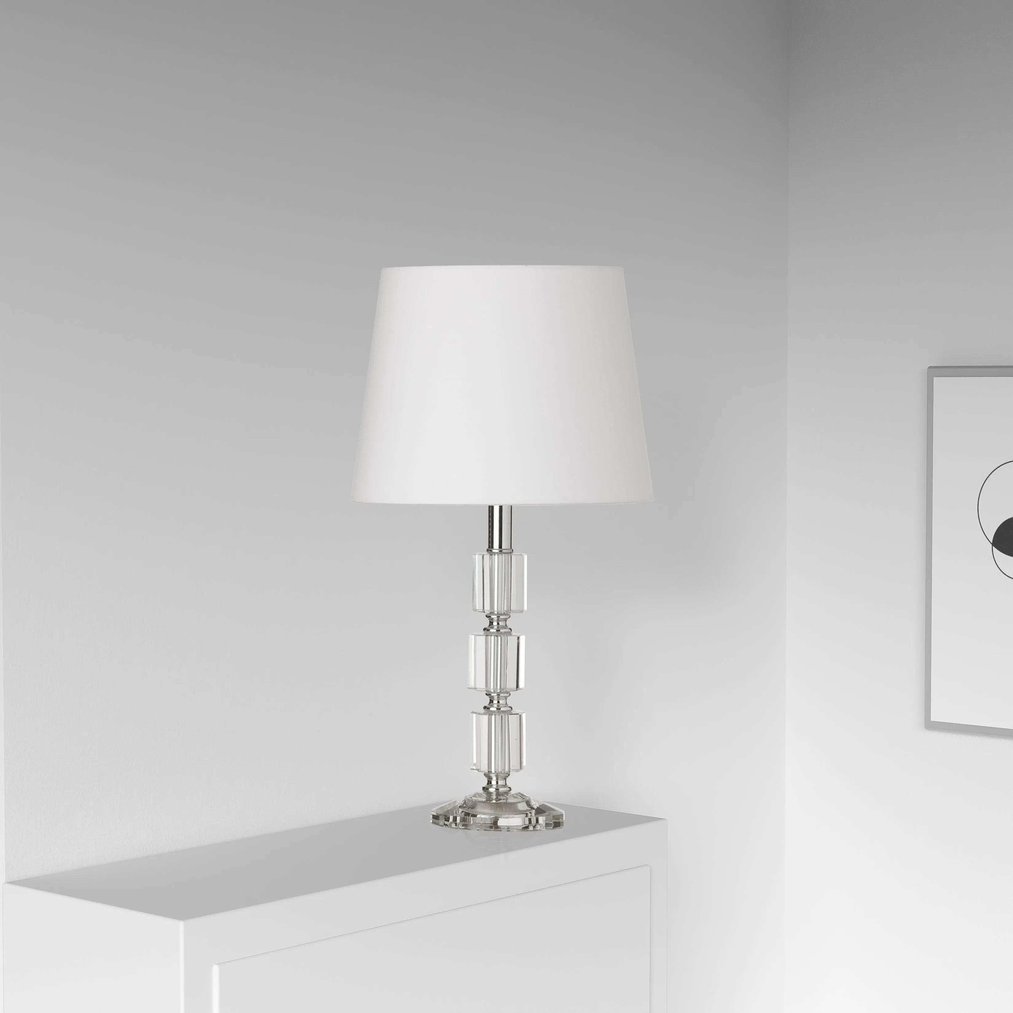 Dainolite - Crystal Table Lamp C11T - C11T-PC | Montreal Lighting & Hardware