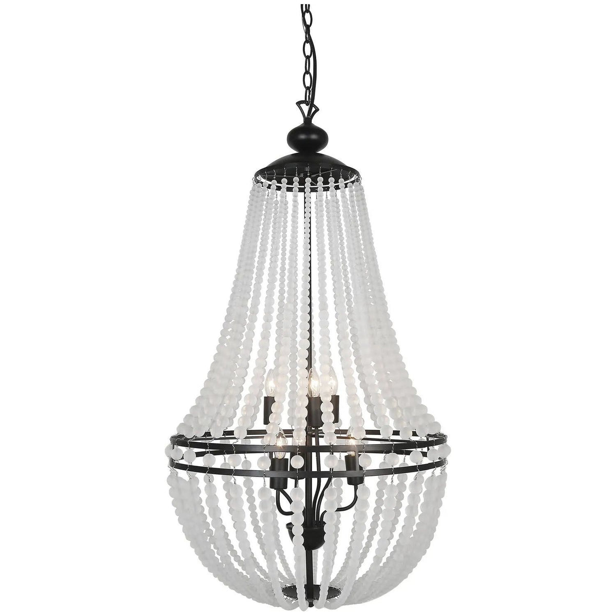 Dainolite - Dawson Chandelier - DAW-386C-MB-FR | Montreal Lighting & Hardware