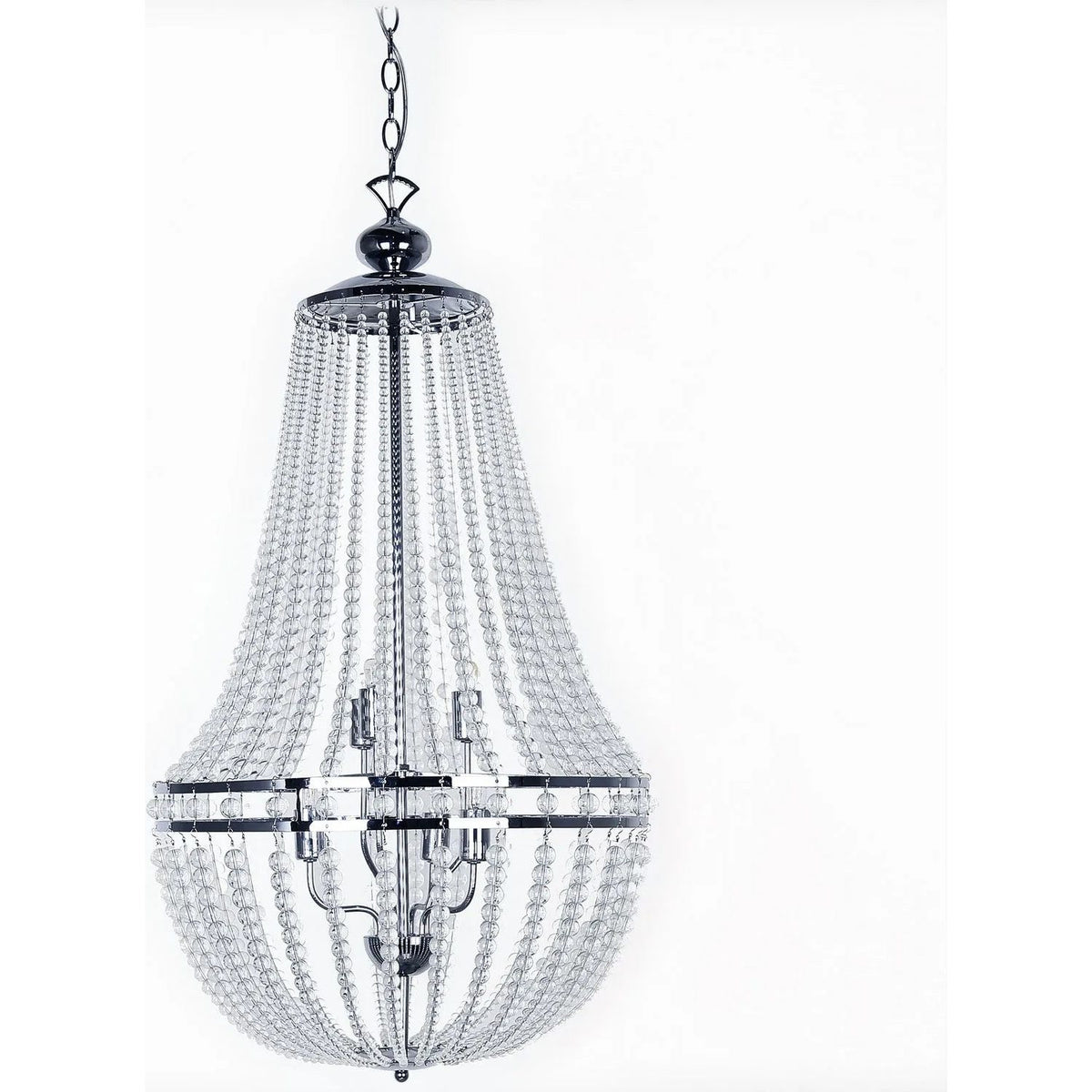 Dainolite - Dawson Chandelier - DAW-386C-PC-CLR | Montreal Lighting & Hardware