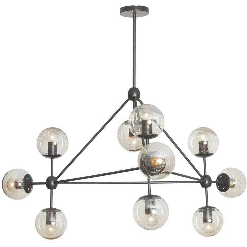 Dainolite - Domi Chandelier - DMI-4410C-BK | Montreal Lighting & Hardware