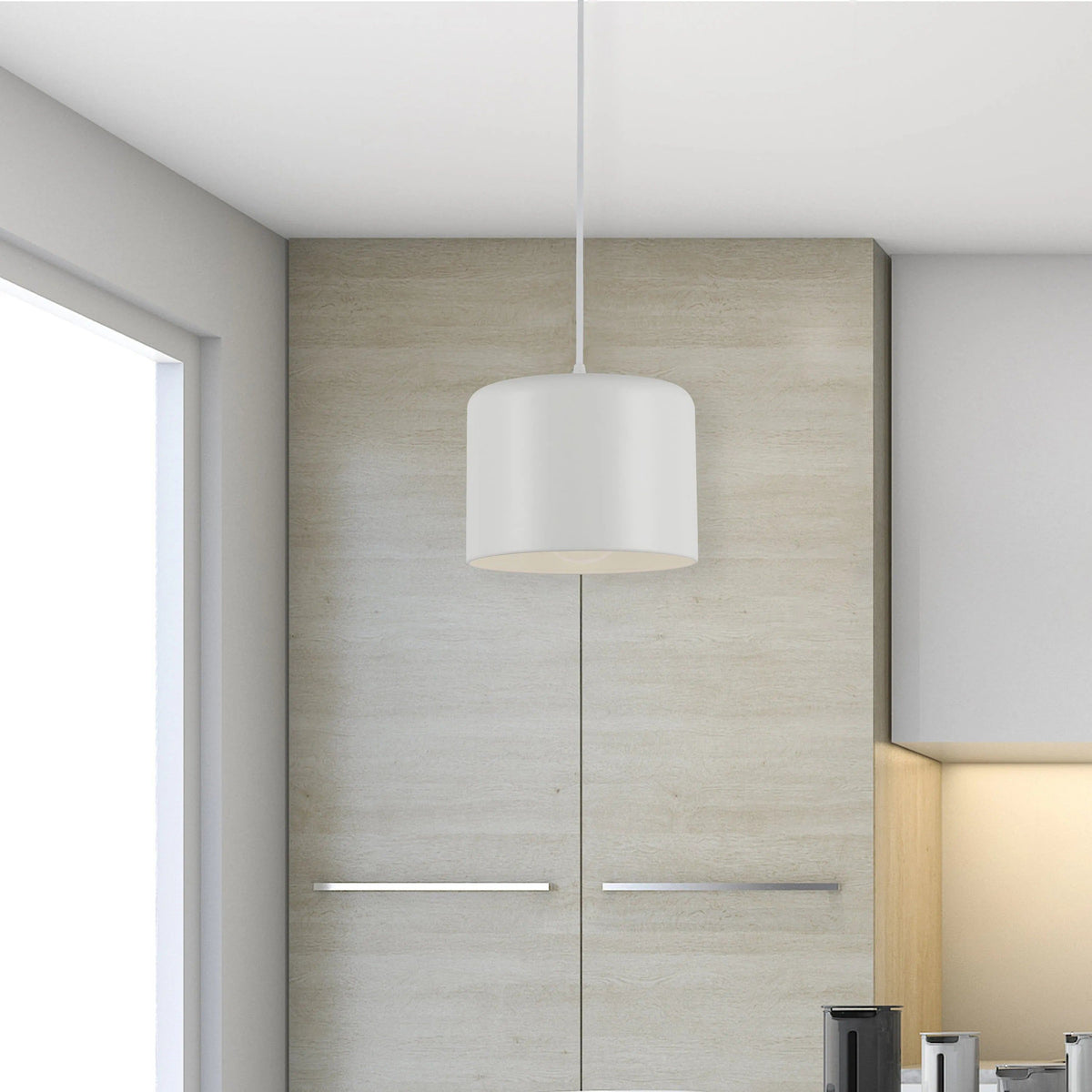 Dainolite - Emilia Pendant - EMI-81P-AGB-MB | Montreal Lighting & Hardware