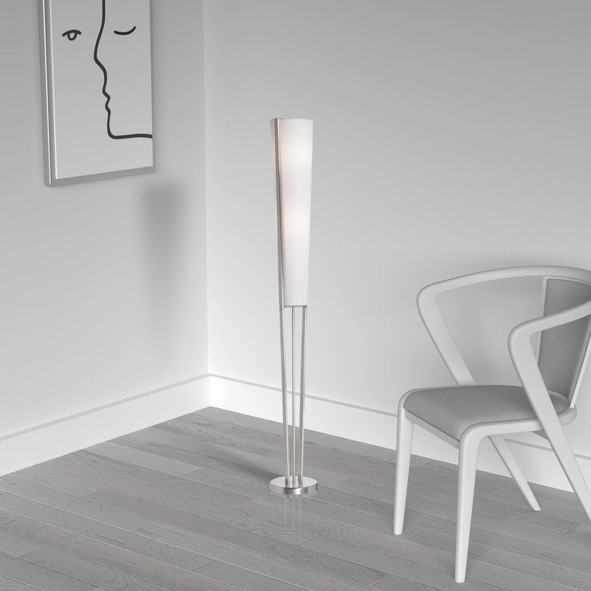 Dainolite - Emotions Floor Lamp - 83323F-OBB | Montreal Lighting & Hardware