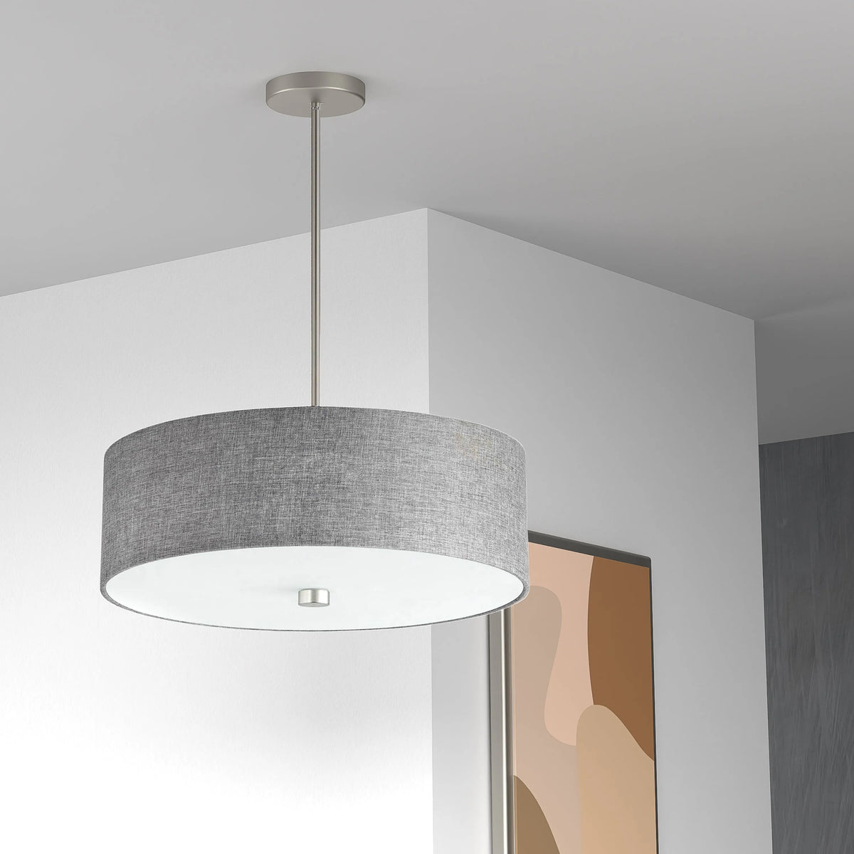 Dainolite - Everly Pendant - 571-204P-AGB-BK | Montreal Lighting & Hardware