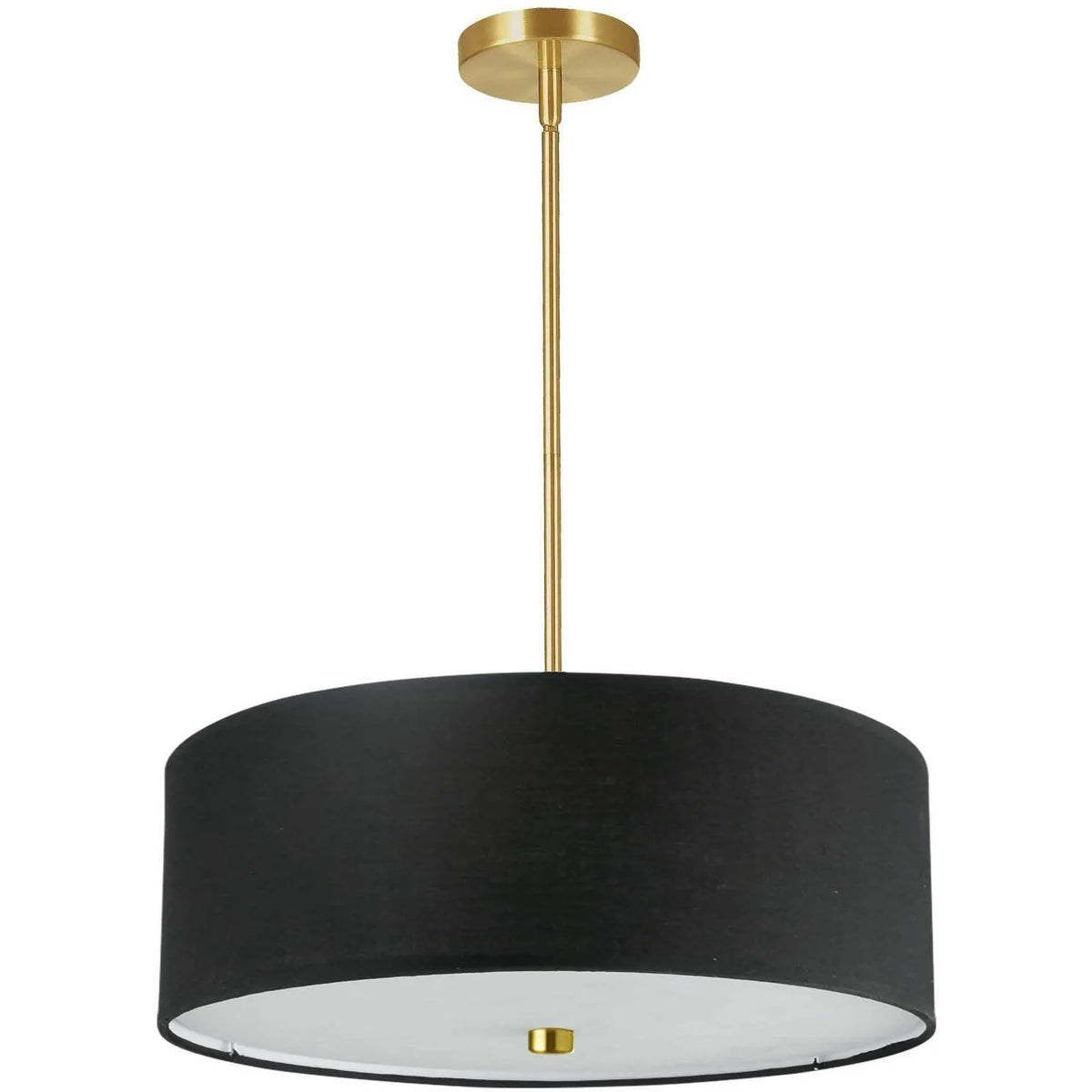 Dainolite - Everly Pendant - 571-204P-AGB-BK | Montreal Lighting & Hardware