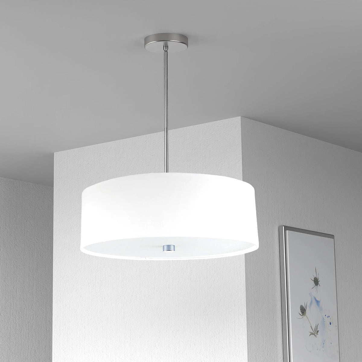 Dainolite - Everly Pendant - 571-204P-AGB-BK | Montreal Lighting & Hardware