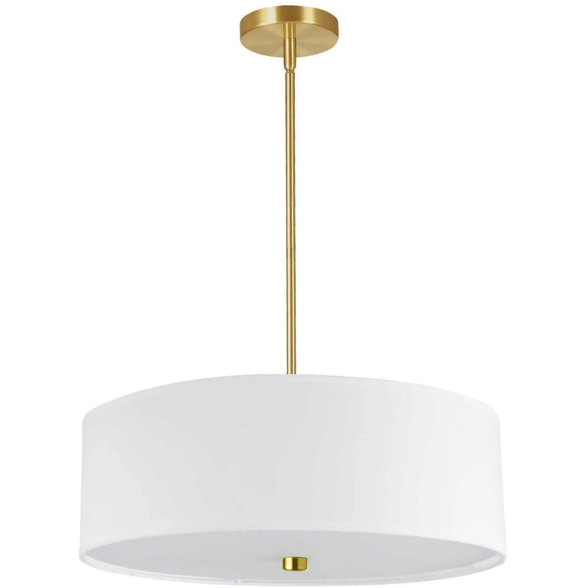 Dainolite - Everly Pendant - 571-204P-AGB-WH | Montreal Lighting & Hardware