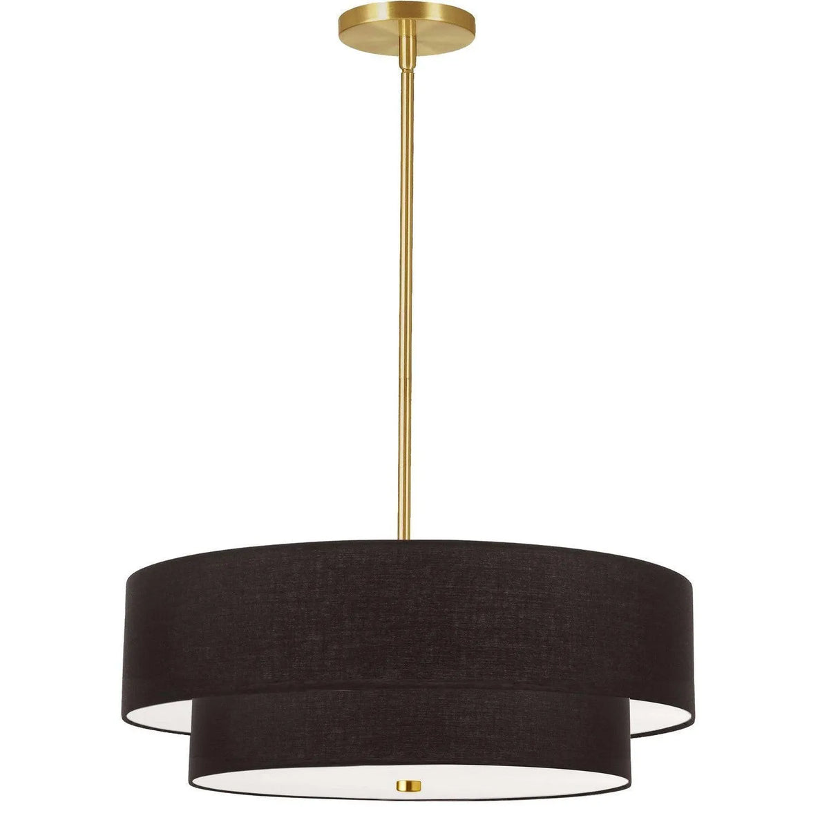 Dainolite - Everly Pendant - 571-224P-AGB-BK | Montreal Lighting & Hardware