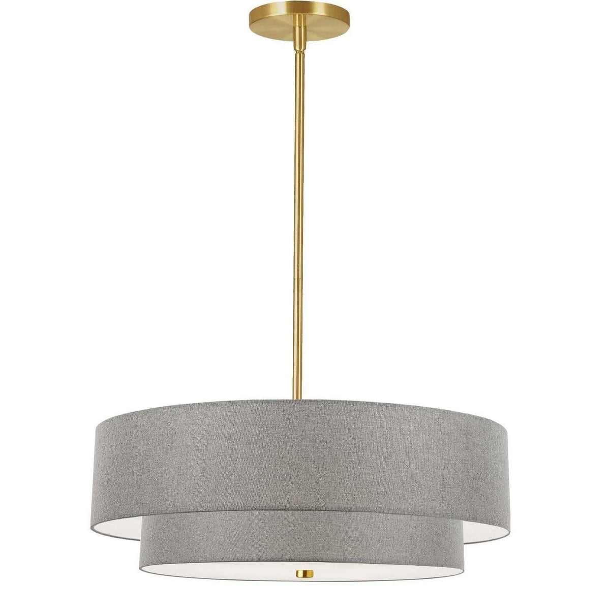 Dainolite - Everly Pendant - 571-224P-AGB-GRY | Montreal Lighting & Hardware