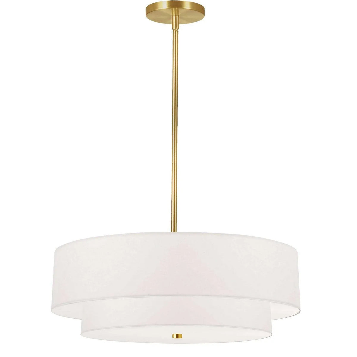 Dainolite - Everly Pendant - 571-224P-AGB-WH | Montreal Lighting & Hardware