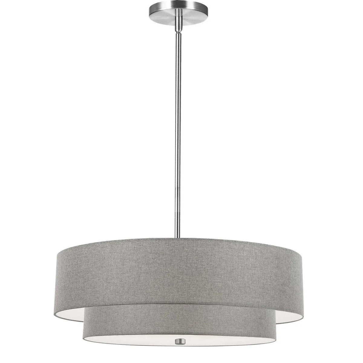 Dainolite - Everly Pendant - 571-224P-PC-GRY | Montreal Lighting & Hardware