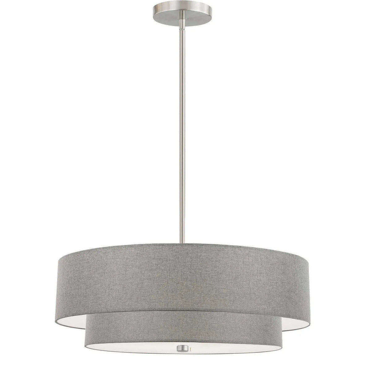 Dainolite - Everly Pendant - 571-224P-SC-GRY | Montreal Lighting & Hardware