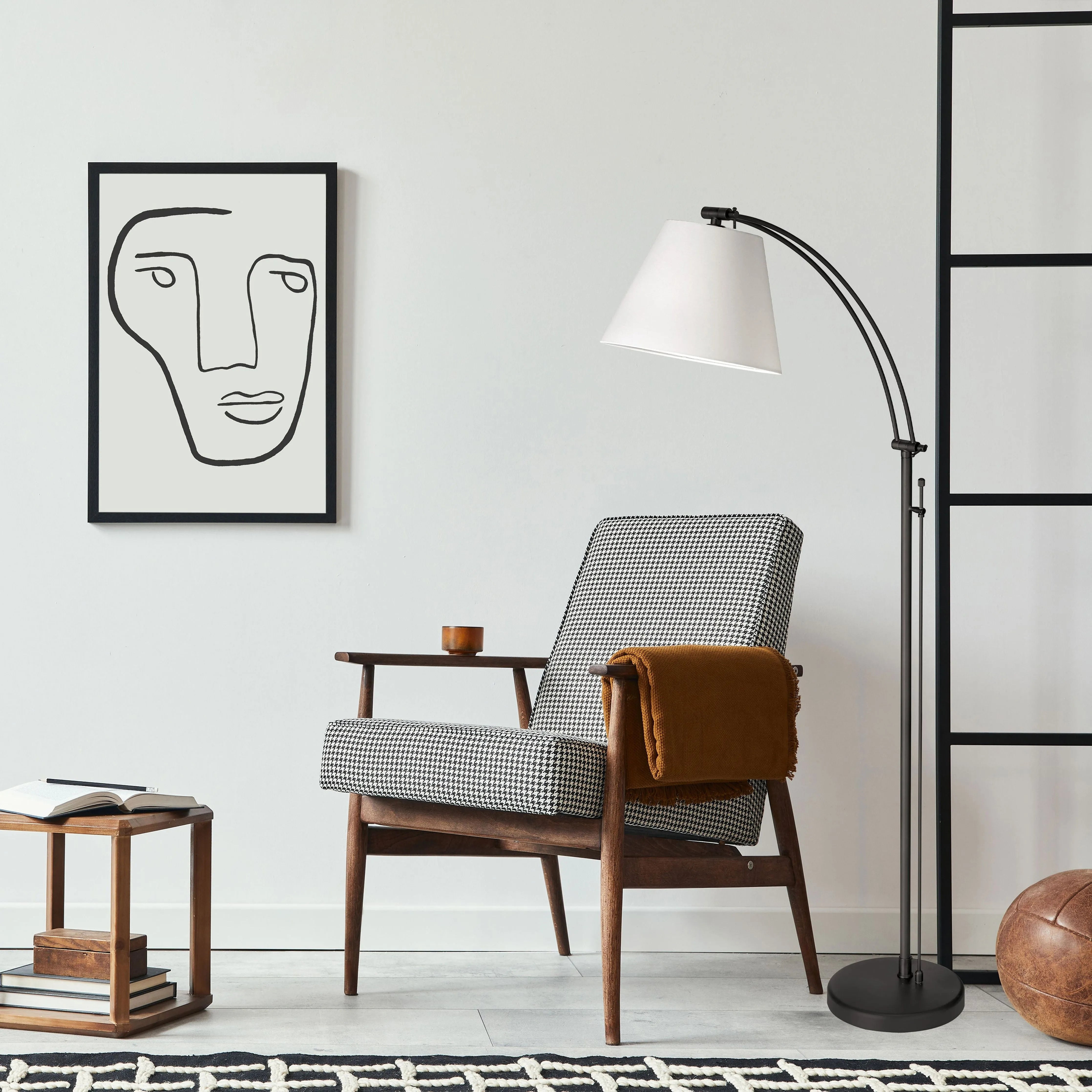 Dainolite - Felix Floor Lamp - DM2578-F-AGB | Montreal Lighting & Hardware