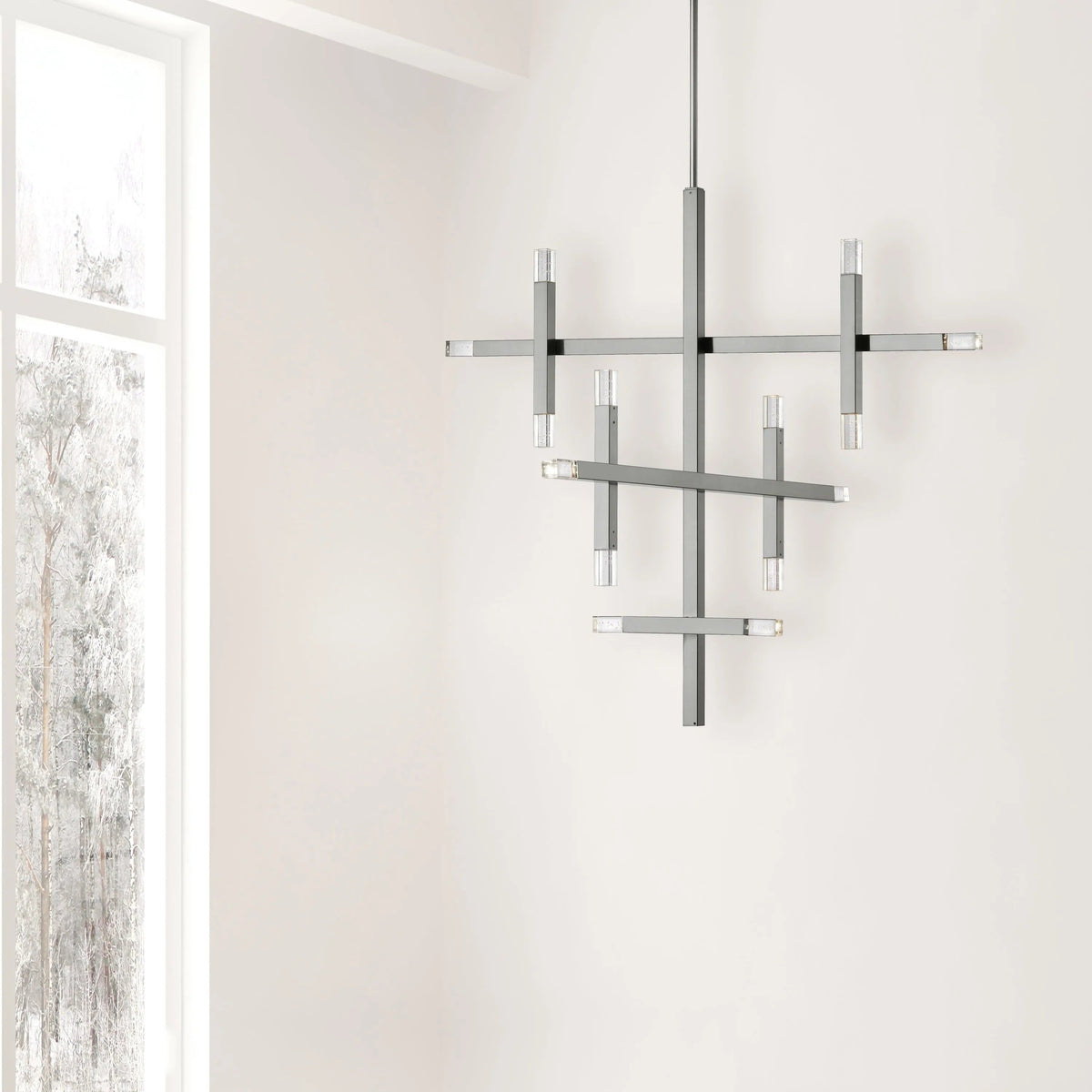 Dainolite - Francesca LED Chandelier - FCS-3656C-AGB | Montreal Lighting & Hardware