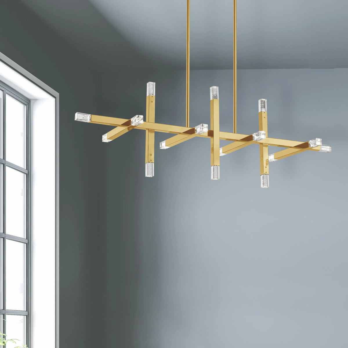 Dainolite - Francesca LED Chandelier - FCS-3656C-AGB | Montreal Lighting & Hardware