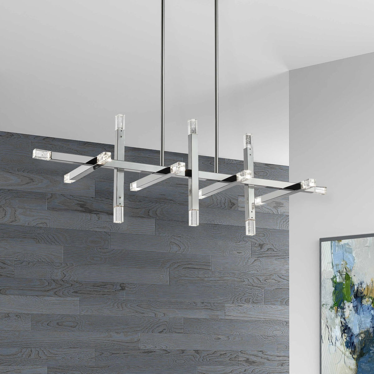 Dainolite - Francesca LED Chandelier - FCS-3656C-AGB | Montreal Lighting & Hardware