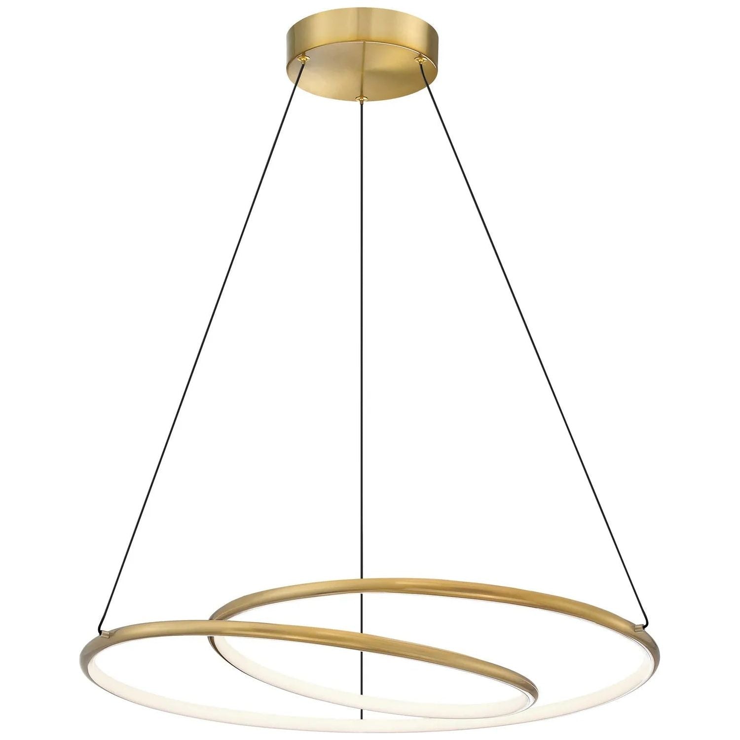 Dainolite - Gabriel LED Chandelier - GBL-2438LEDC-AGB | Montreal Lighting & Hardware