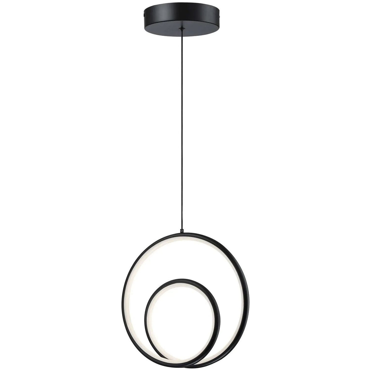 Dainolite - Gabriel LED Pendant - GBL-1222LEDP-MB | Montreal Lighting & Hardware