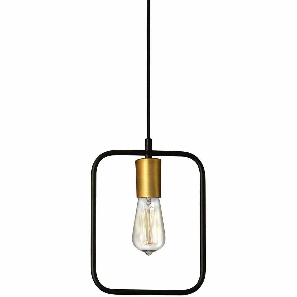 Dainolite - Geometric Square Pendant - GMT-101P-MB-VB | Montreal Lighting & Hardware