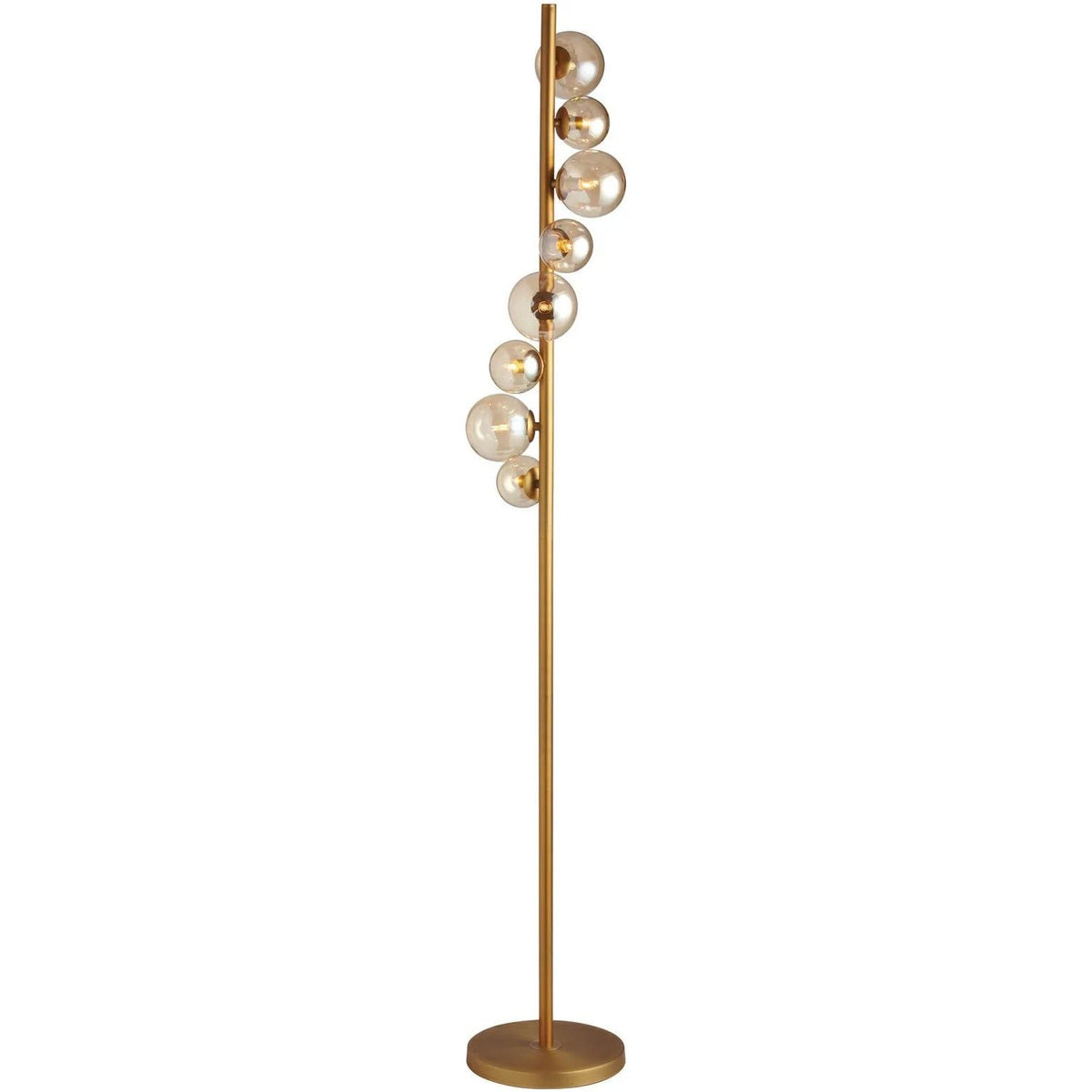 Dainolite - Glasgow Floor Lamp - GLA-638F-VB | Montreal Lighting & Hardware