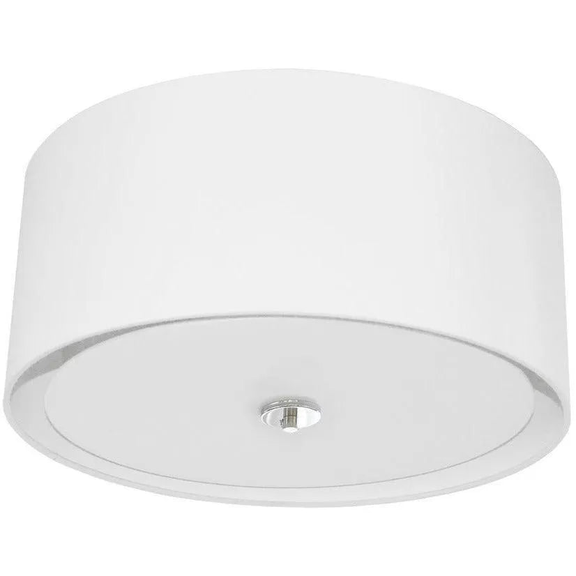 Dainolite - Helena Flush Mount - HEL-163FH-PC-WH | Montreal Lighting & Hardware