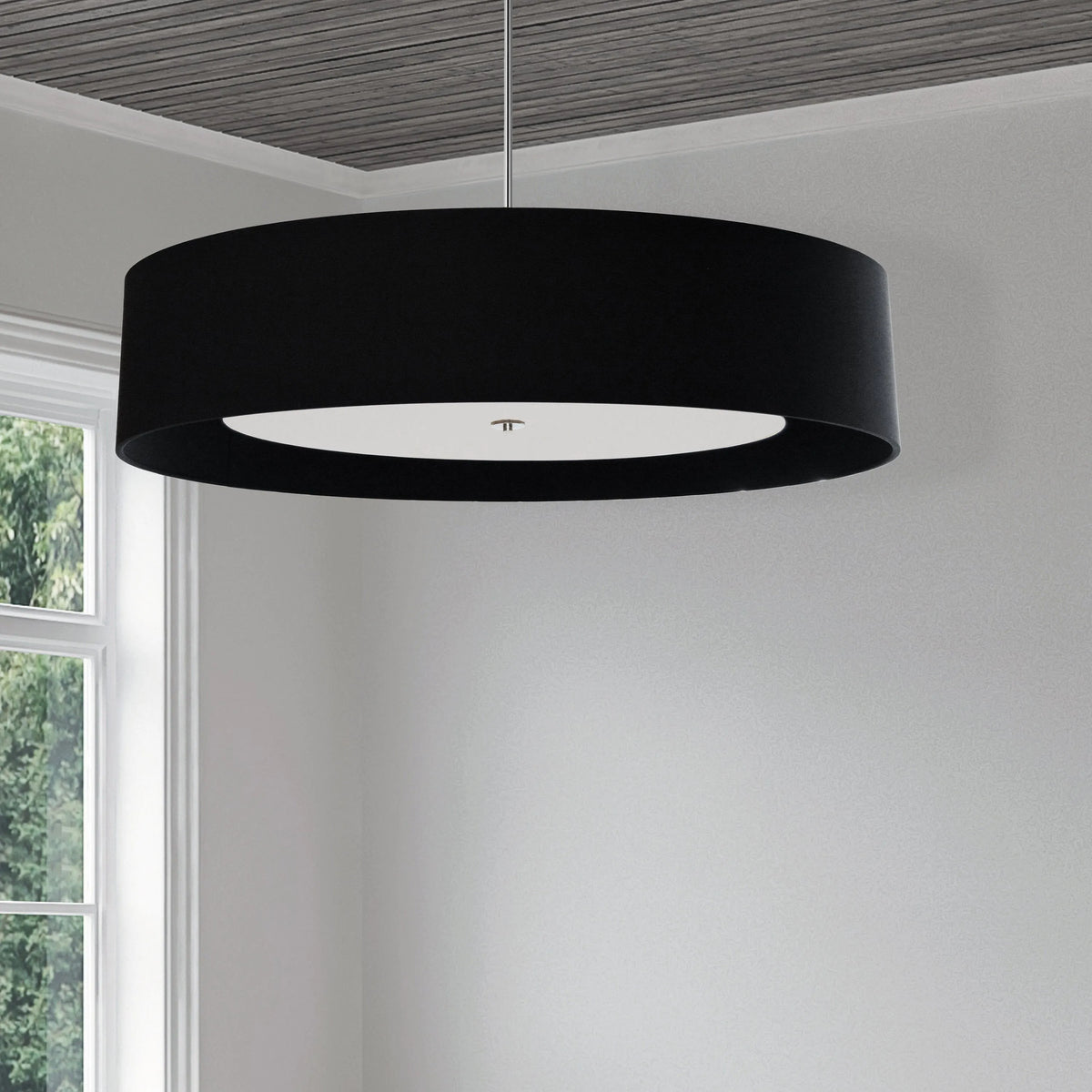 Dainolite - Helena Pendant - HEL-224P-PC-BW | Montreal Lighting & Hardware