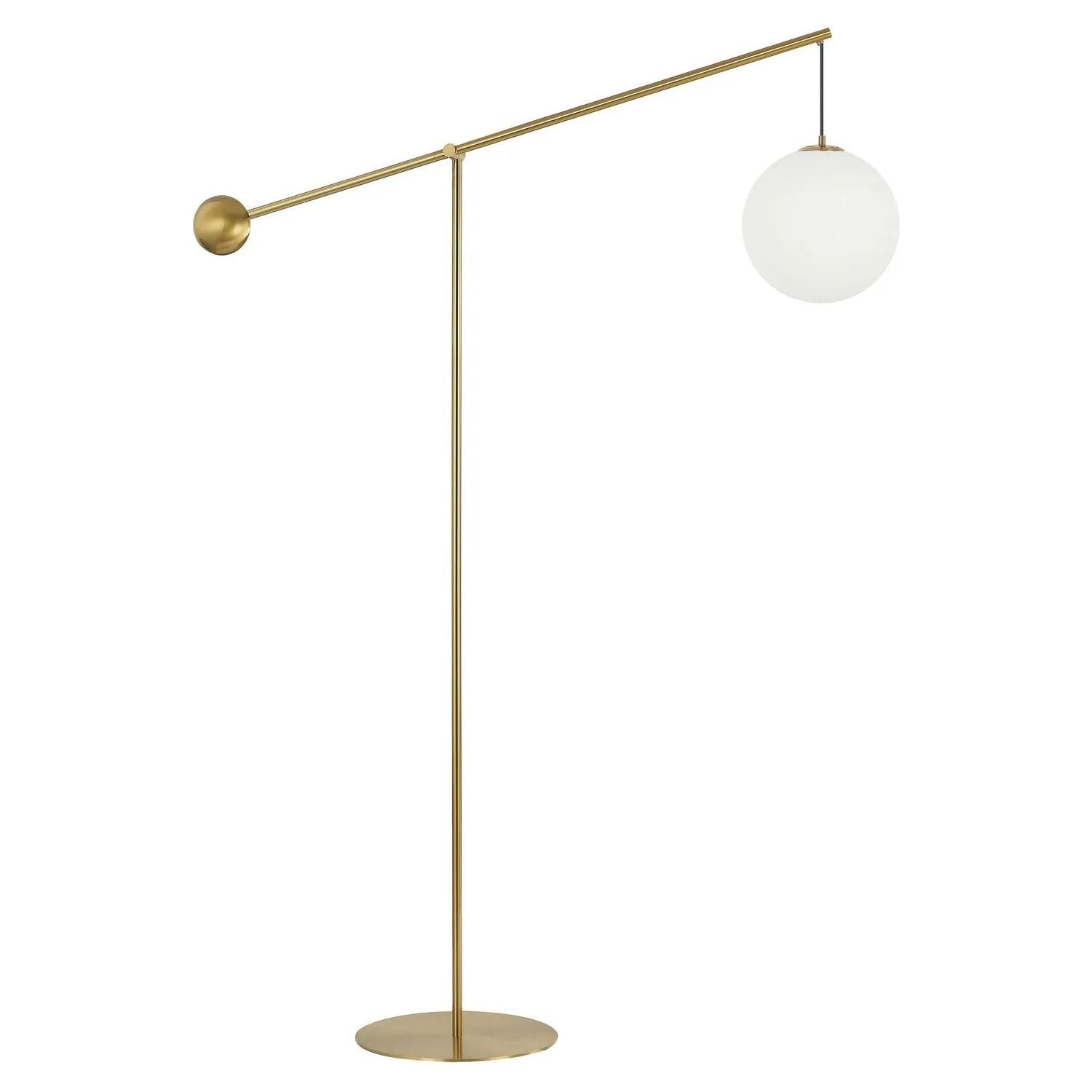 Dainolite - Holly Floor Lamp - HOL-1061F-AGB | Montreal Lighting & Hardware