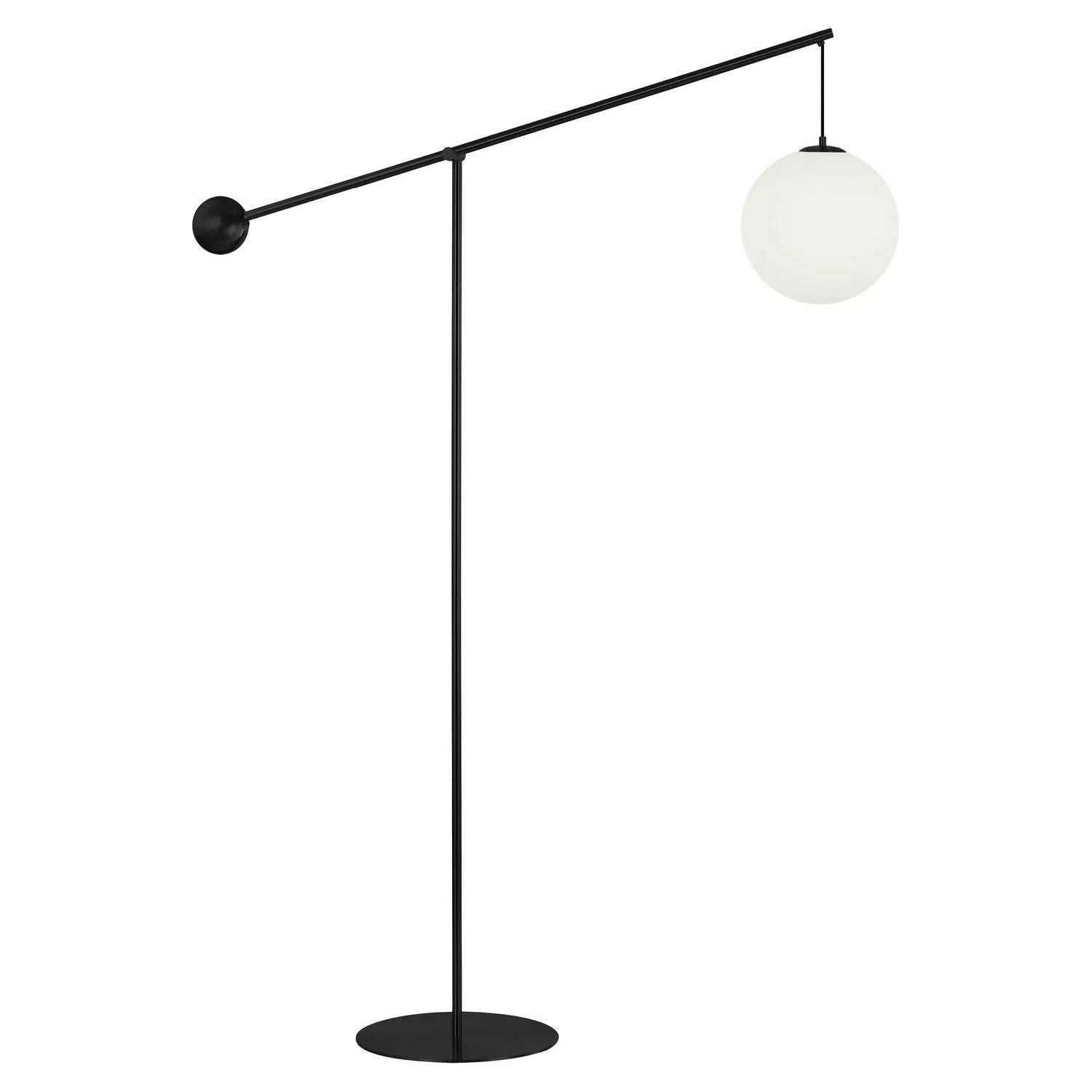 Dainolite - Holly Floor Lamp - HOL-1061F-MB | Montreal Lighting & Hardware