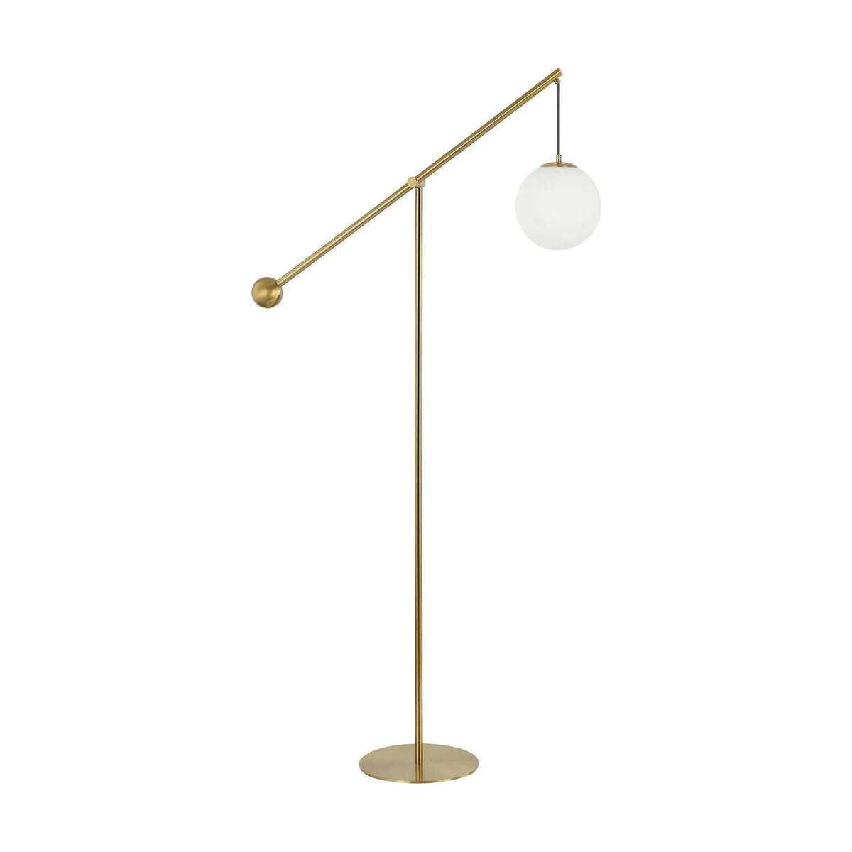 Dainolite - Holly Floor Lamp - HOL-661F-AGB | Montreal Lighting & Hardware