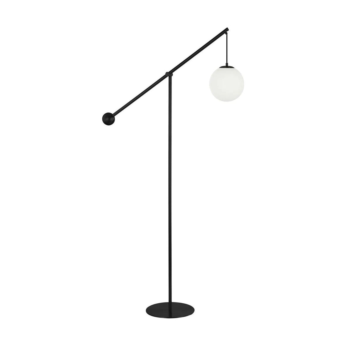 Dainolite - Holly Floor Lamp - HOL-661F-MB | Montreal Lighting & Hardware