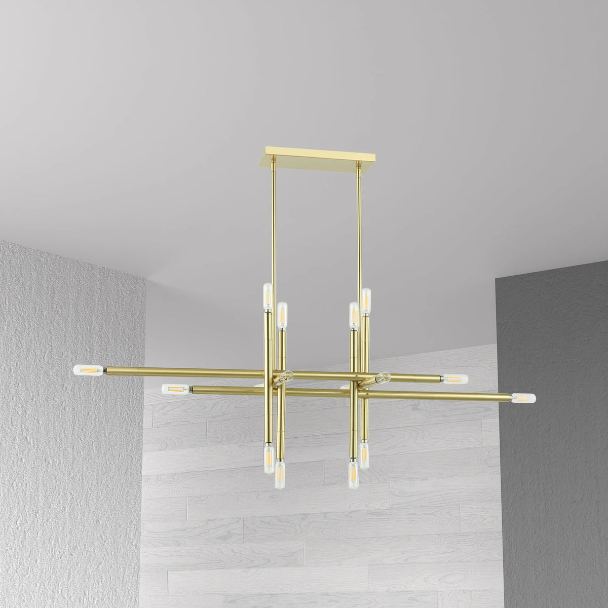 Dainolite - Kanata Linear Pendant - KAN-4016HP-AGB | Montreal Lighting & Hardware