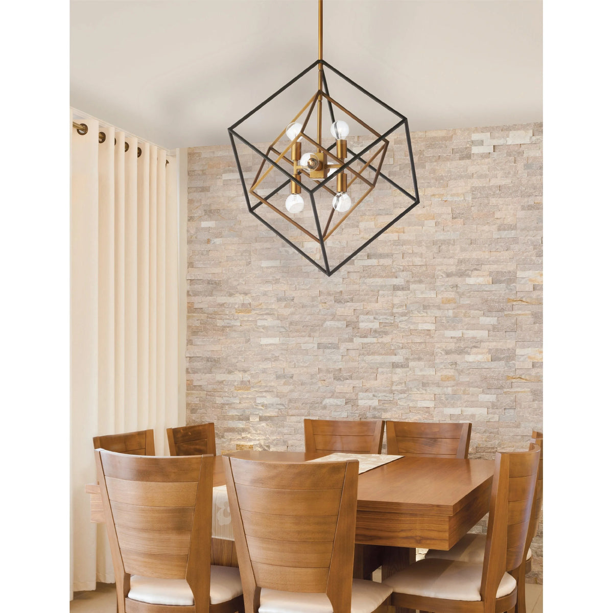 Dainolite - Kappa Pendant - KAP-144P-PC-MB | Montreal Lighting & Hardware