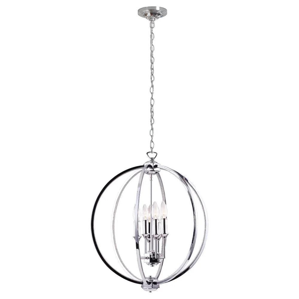 Dainolite - Karland Chandelier - KAR-206C-PC | Montreal Lighting & Hardware