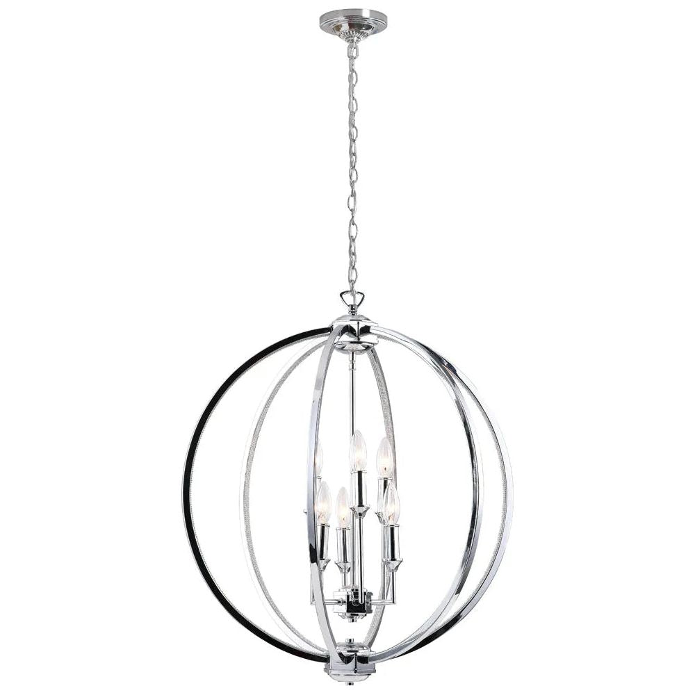 Dainolite - Karland Chandelier - KAR-246C-PC | Montreal Lighting & Hardware