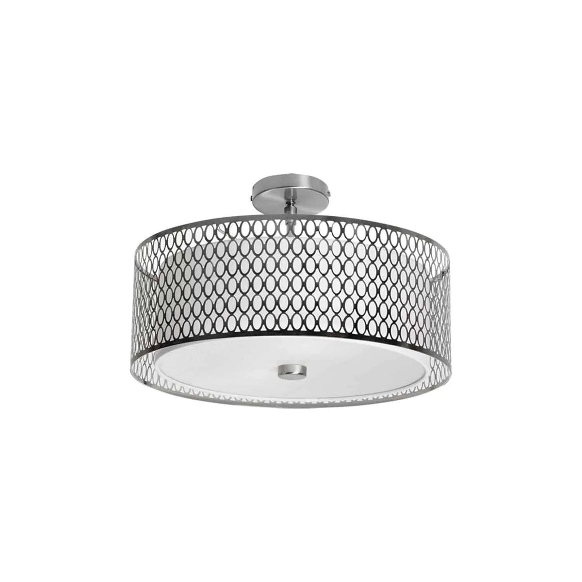 Dainolite - Kordan Semi-Flush Mount - 1015-16FH-SC | Montreal Lighting & Hardware