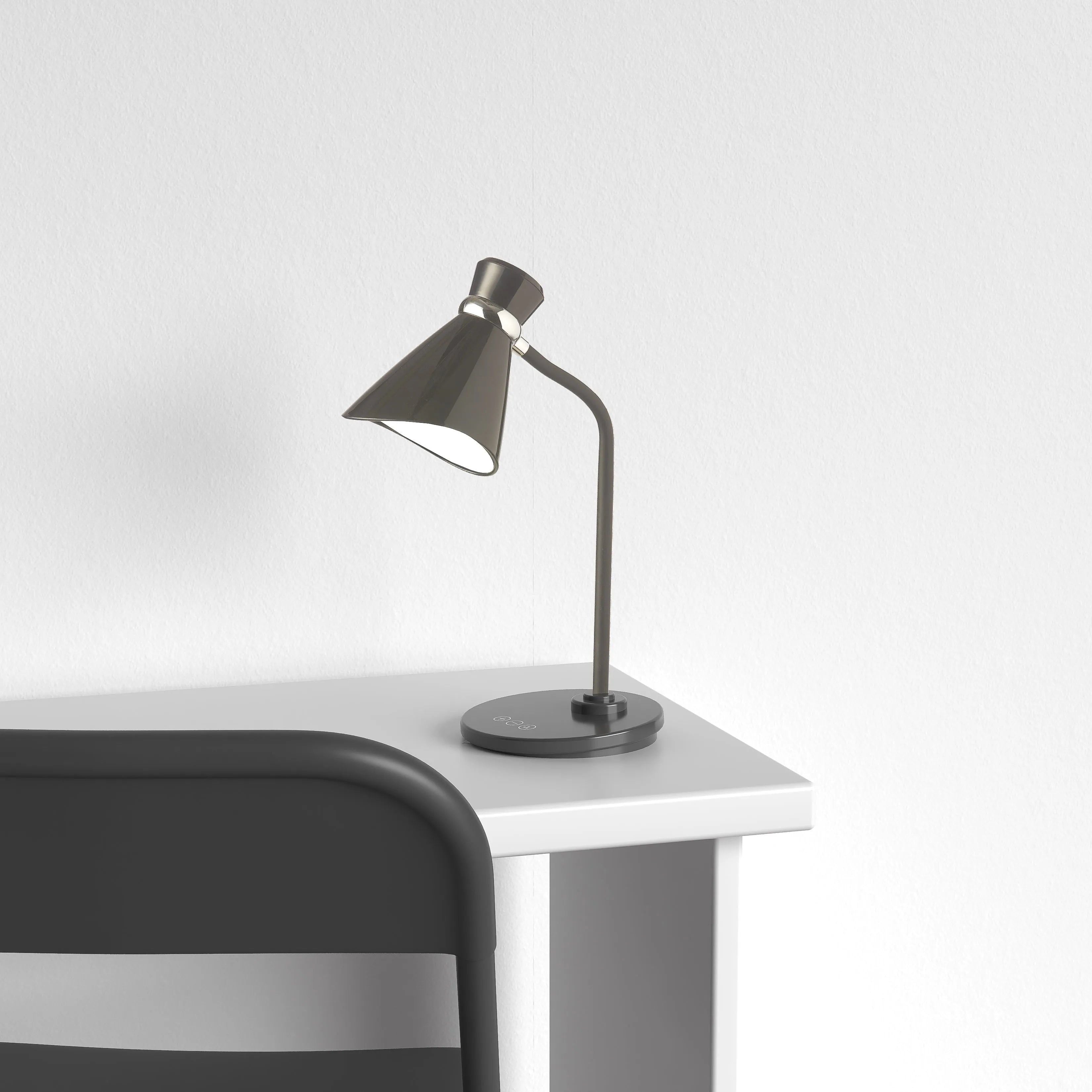 Dainolite - LED Table Lamp 132LEDT - 132LEDT-BK | Montreal Lighting & Hardware