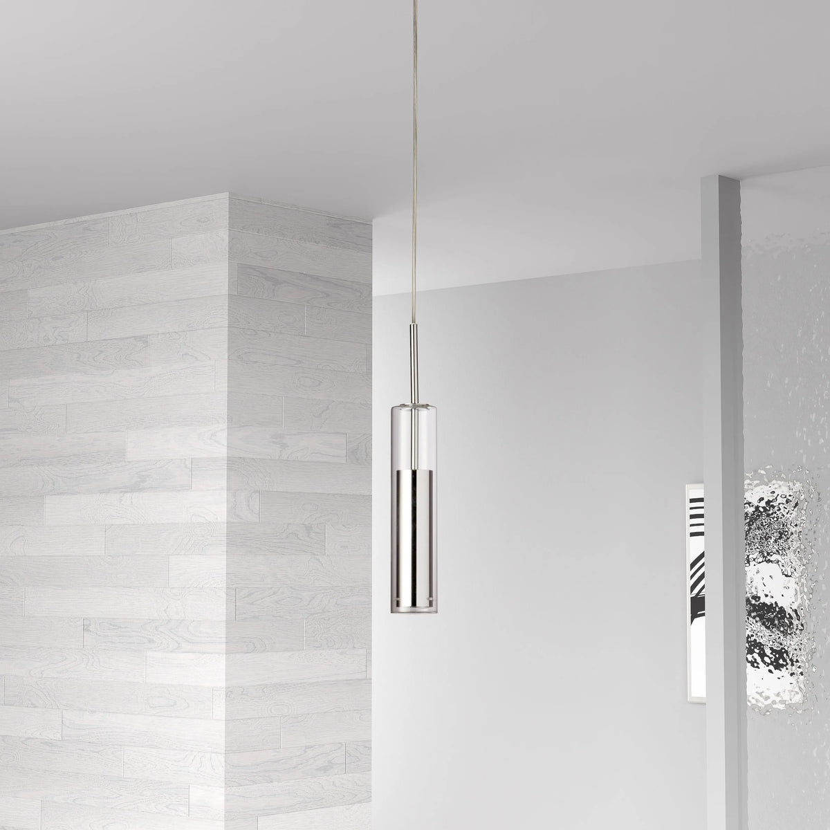 Dainolite - Luna LED Pendant - LUN-1LEDP-BK | Montreal Lighting & Hardware