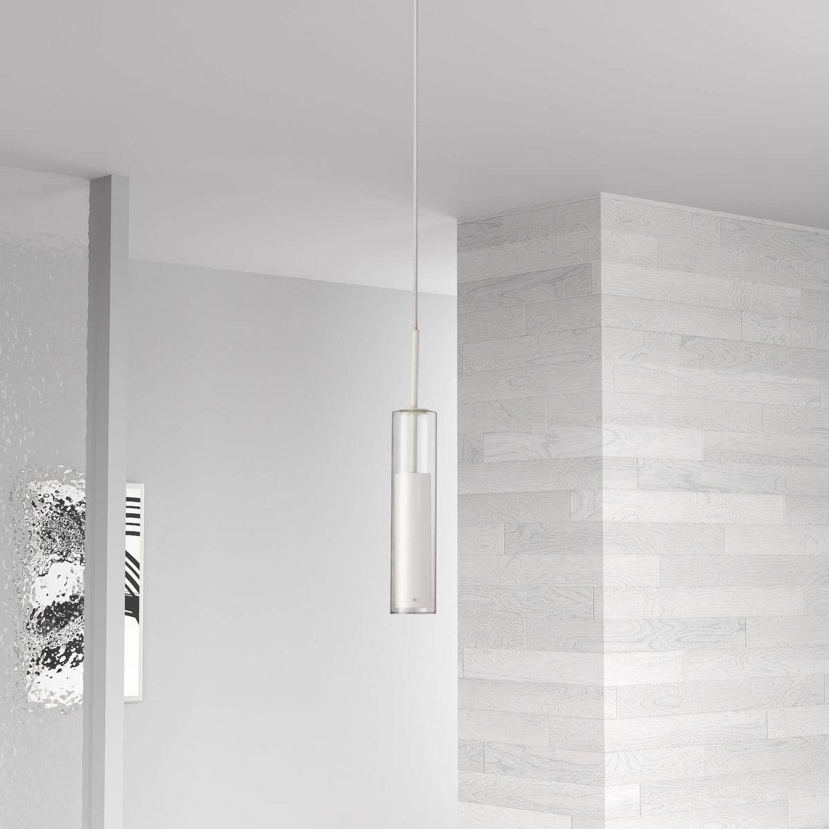 Dainolite - Luna LED Pendant - LUN-1LEDP-BK | Montreal Lighting & Hardware