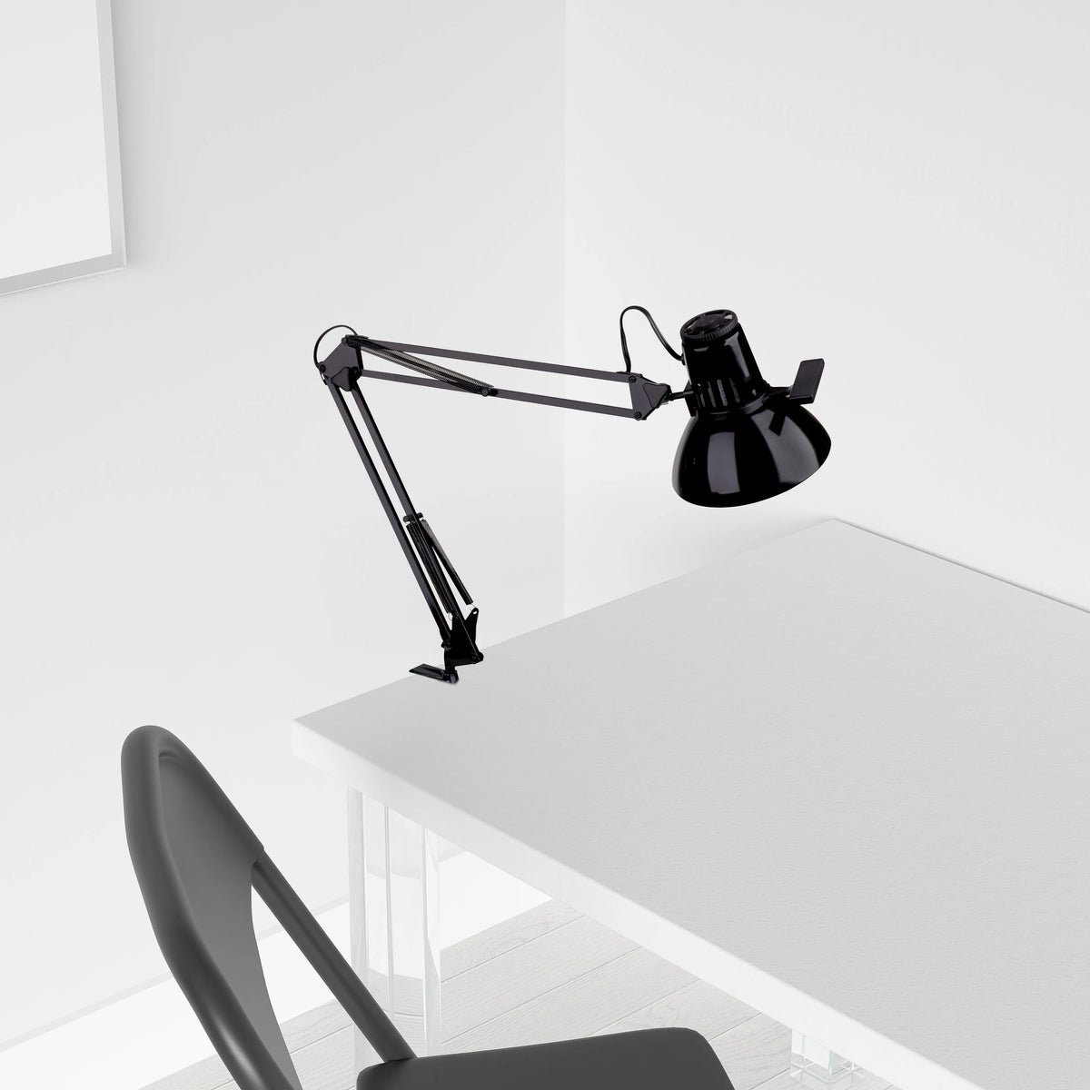 Dainolite - Magnus Desk Lamp - MAGNUS-I-BK | Montreal Lighting & Hardware