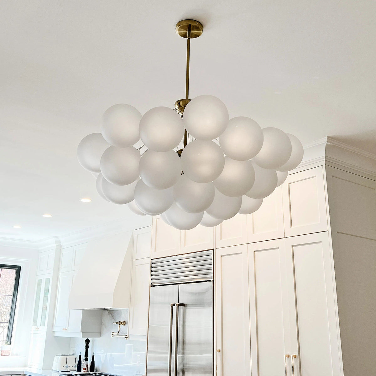 Dainolite - Miles Chandelier - MLS-358C-AGB-FR | Montreal Lighting & Hardware