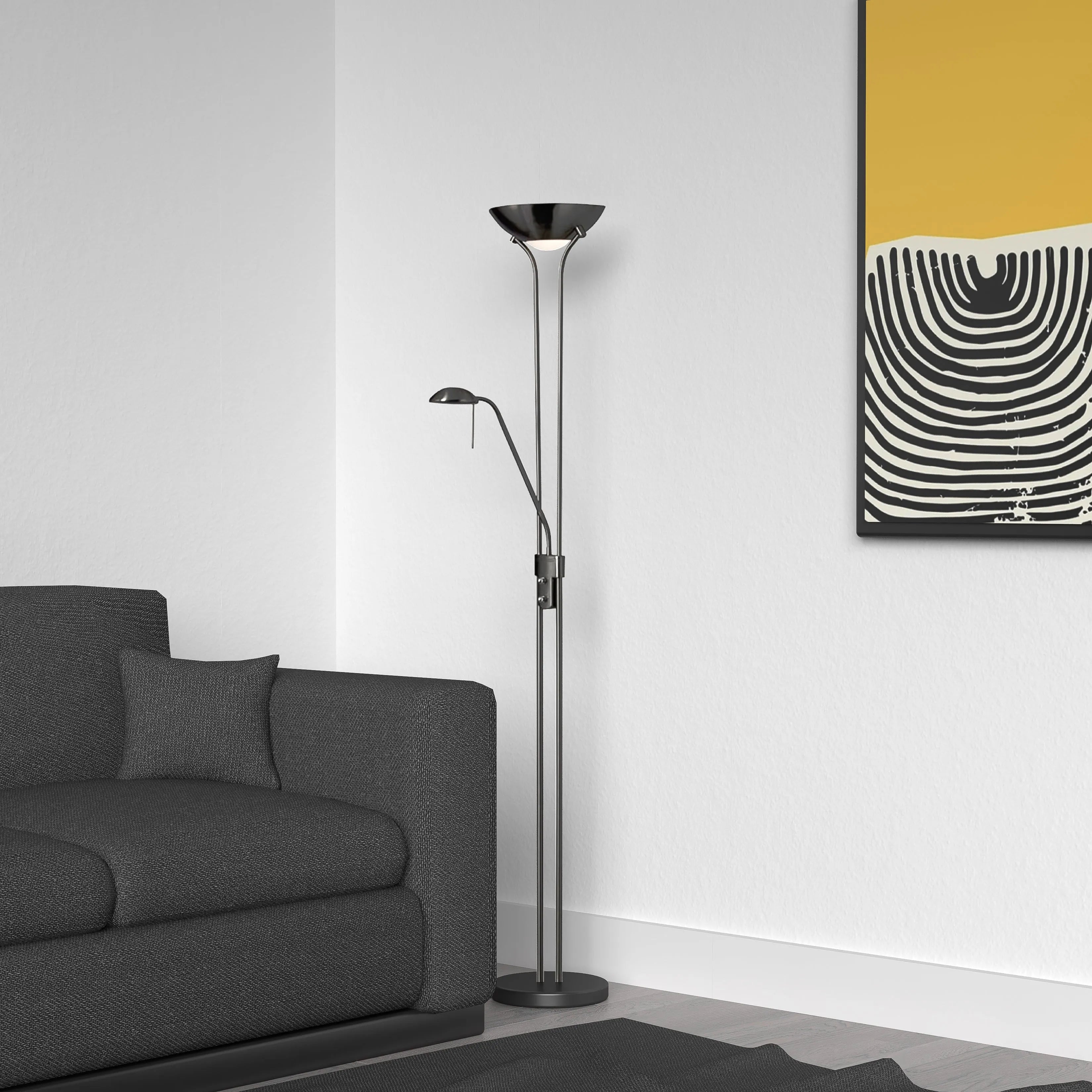 Dainolite - Mother & Son Floor Lamp - 505F-MB | Montreal Lighting & Hardware