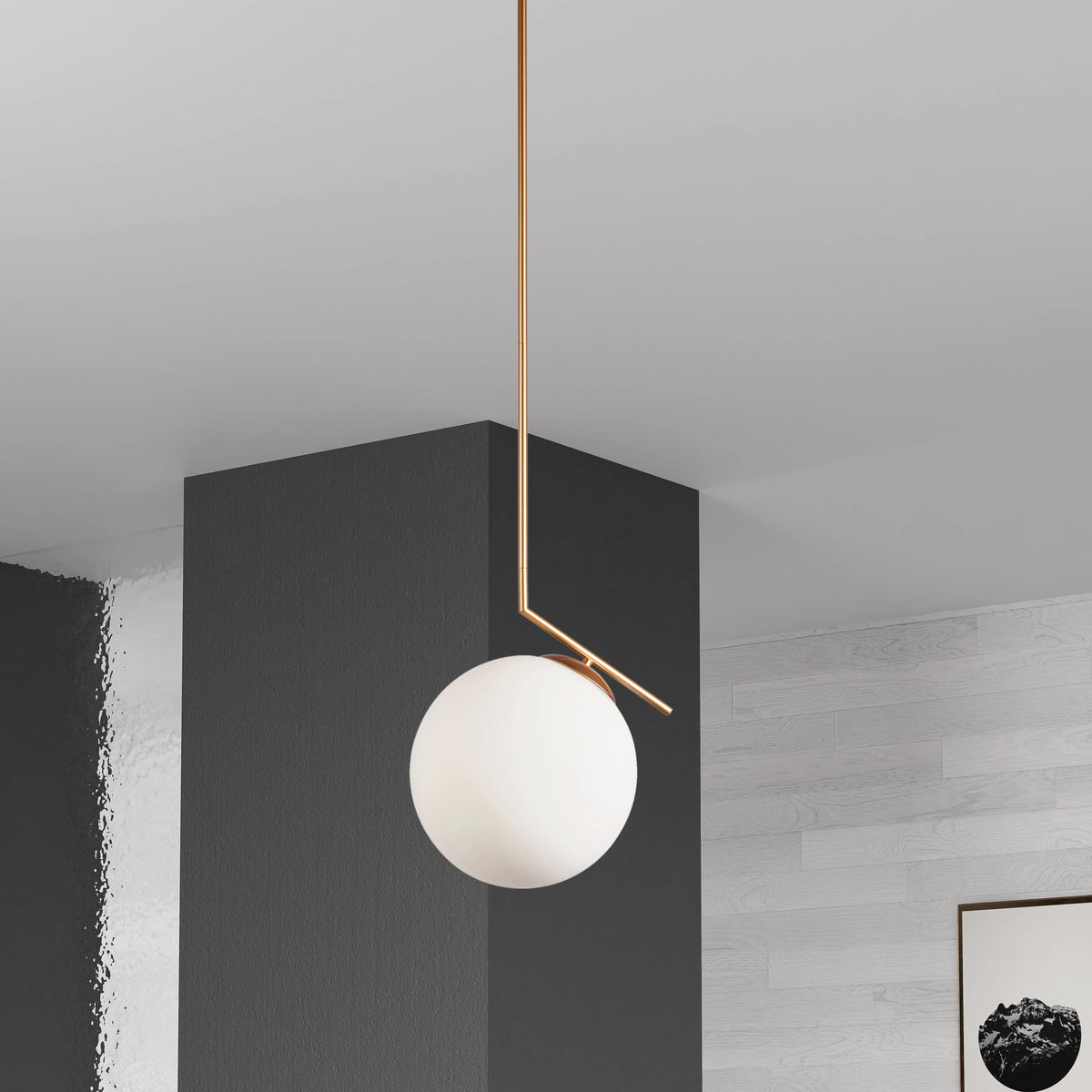 Dainolite - Orion Pendant - ORN-141P-GLD | Montreal Lighting & Hardware