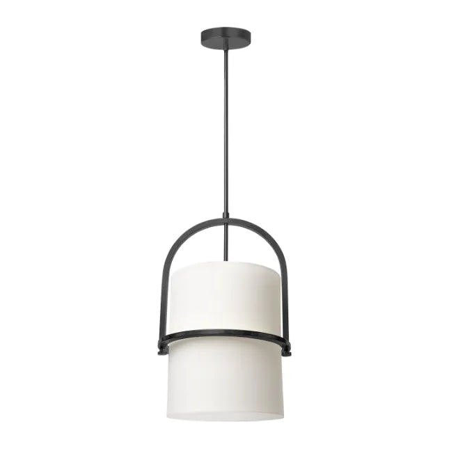 Dainolite - Paddington Pendant - PDT-121P-MB-WH | Montreal Lighting & Hardware